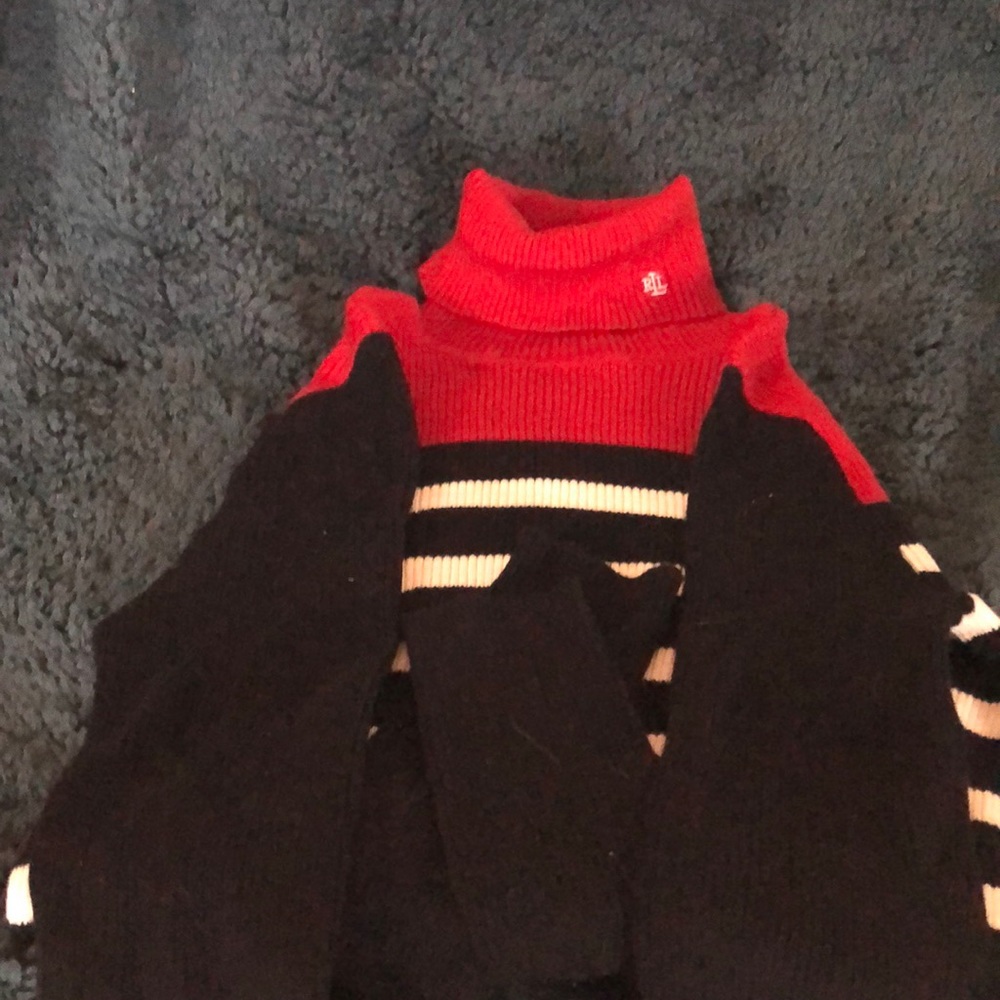 Ralph Lauren ribbed turtle neck